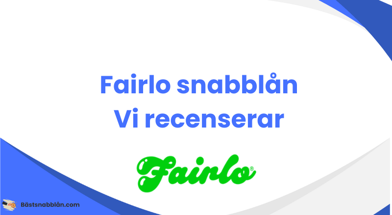 Fairlo snabblån recension