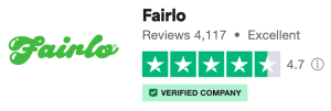 Fairlo Trustpilotbetyg