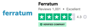 Ferratum trustpilotbetyg